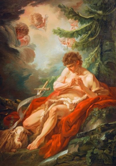 Der hl. Johannes der Täufer von François Boucher