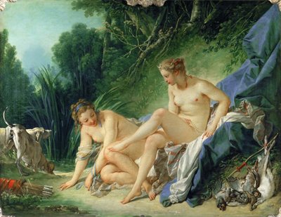 Diana nach dem Bad von François Boucher