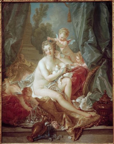 Die Toilette der Venus von François Boucher