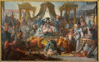 Audienz des Kaisers von China von François Boucher