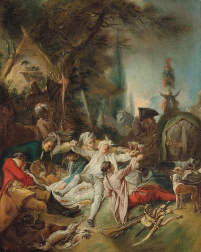 Ruhe auf der Jagd von François Boucher
