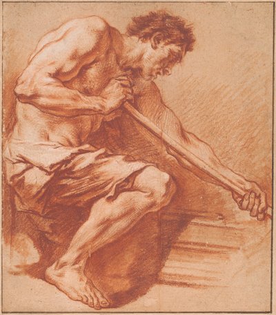 Arbeiter an einer Schmiede von François Boucher