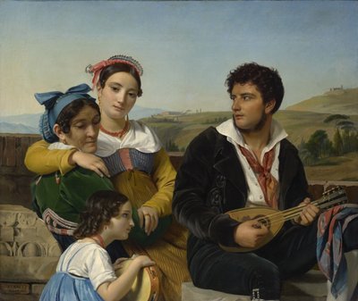 Musikgruppe, 1821 von François Joseph Navez
