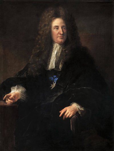 Porträt von Jules Hardouin-Mansart 1646-1701 von François Troy de