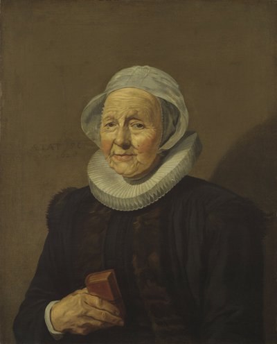 Eine alte Dame, 1628 von Frans Hals