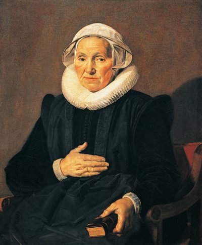 Porträt von Sarah Andriesdochter Hessix von Frans Hals