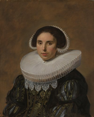Porträt einer Frau von Frans Hals