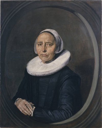 Porträt einer Frau von Frans Hals