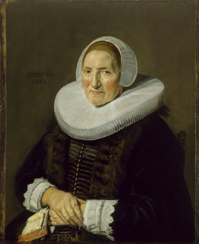 Porträt einer älteren Frau von Frans Hals