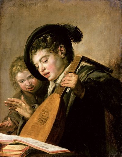 Die singenden Jungen von Frans Hals