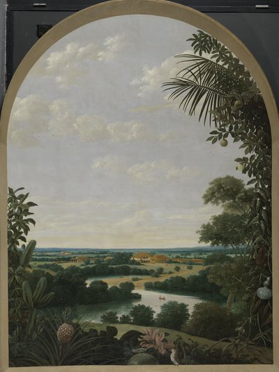 Landschaft in Brasilien von Frans Jansz Post