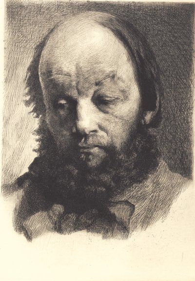 Schwarzbärtiger Mann, Garibaldi von Frans Schwartz
