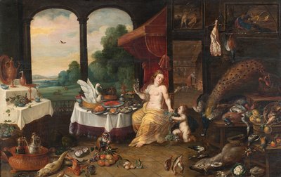 Die Allegorie des Geschmacks von Frans Wouters