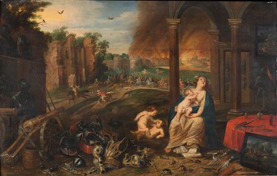 Die Allegorie des Tastsinns von Frans Wouters