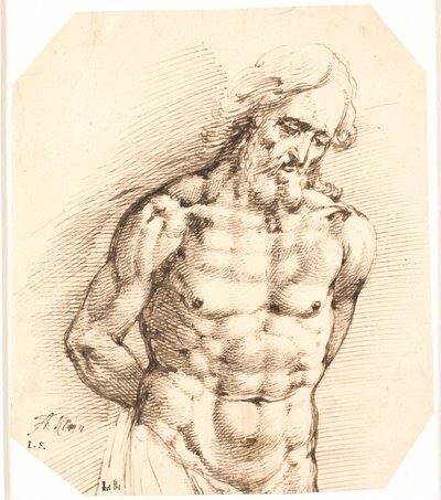 Halbfigur von Christus von Frantz Cleyn