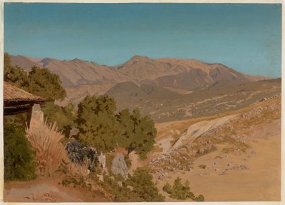Süditalienische Berglandschaft von Franz Albert Venus