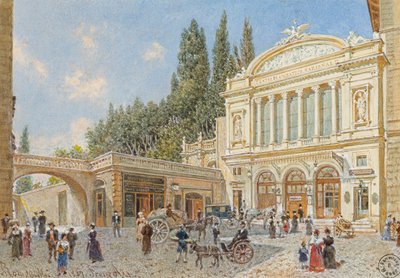 Nationaltheater in Rom von Franz Alt