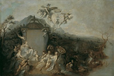 Allegorie auf Galizien und Lodomerien von Franz Anton Maulbertsch