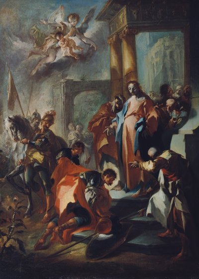 Christus und der Hauptmann von Kapernaum von Franz Anton Maulbertsch
