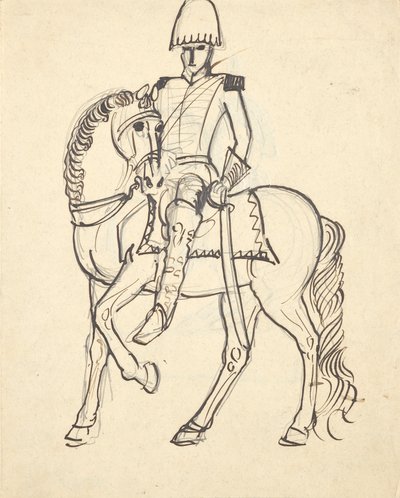 Offizier zu Pferde von Franz Barwig d. Ä.