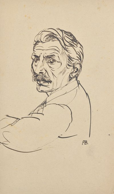 Selbstbildnis von Franz Barwig d. Ä.