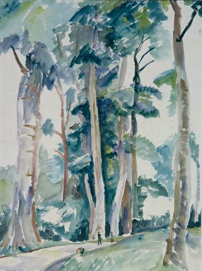 Waldpartie von Franz Blum