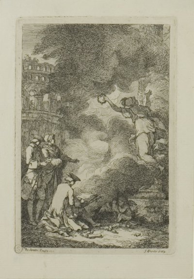 Tafel aus, Nella Venuta von Franz Edmund Weirotter