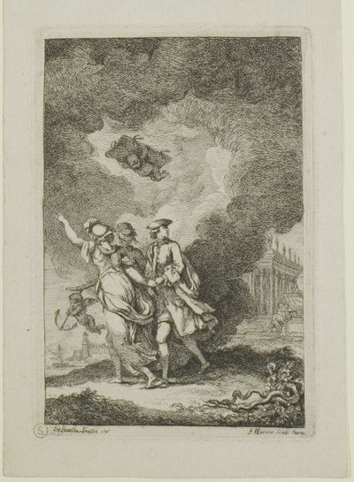 Tafel aus, Nella Venuta von Franz Edmund Weirotter