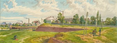 Die Lerchenfelder Linie in Wien von Franz Gerasch