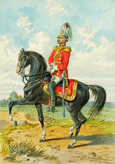 Soldat zu Pferd von Franz Gerasch