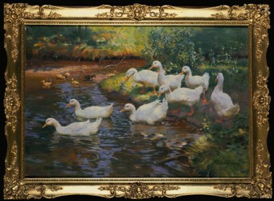 Entenfamilie von Franz Grassel