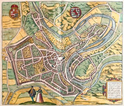 Luxemburg von Franz Hogenberg