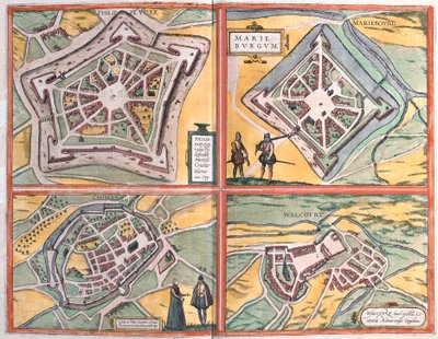 Philippeville, Mariembourg, Chimay und Walcourt, Belgien von Franz Hogenberg