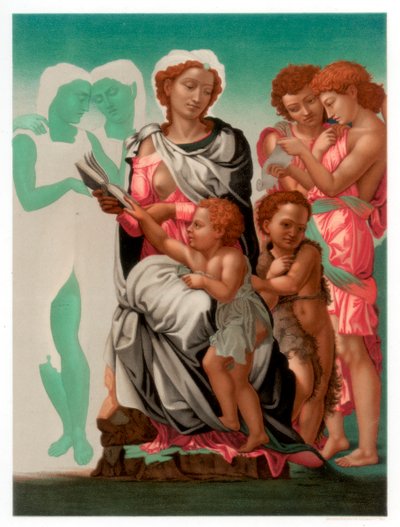 Die Manchester Madonna, ca. 1497, 1870 von Franz Kellerhoven