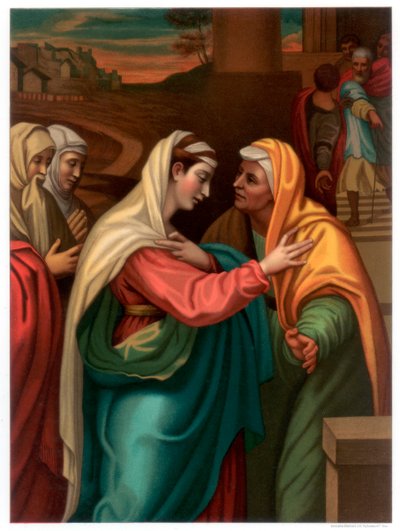 Die Heimsuchung, 1518-1519 von Franz Kellerhoven