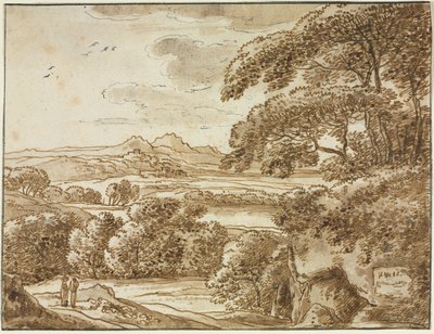 Landschaft, um 1780 von Franz Kobell