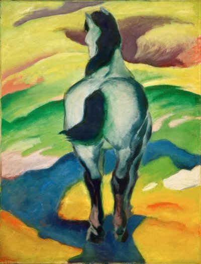 Blaues Pferd II von Franz Marc