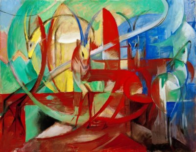 Gazellen von Franz Marc
