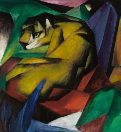 Der Tiger von Franz Marc