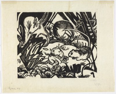 Tierlegende von Franz Marc