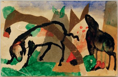 Zinnobergruß von Franz Marc