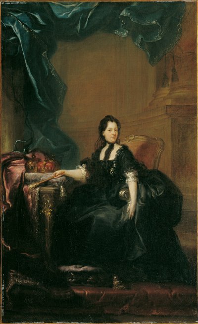 Kaiserin Maria Theresia in Witwentracht von Franz Messmer