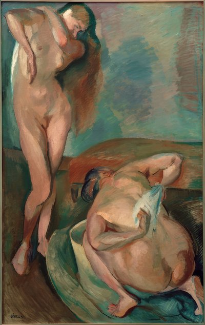 Badende Frauen von Franz Nolken