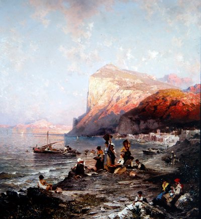 Capri, ca. 1870 von Franz Richard Unterberger