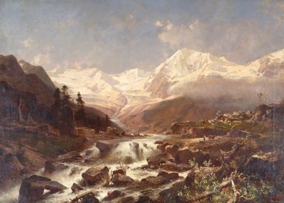 Königspitze-Tirol, 1877 von Franz Richard Unterberger