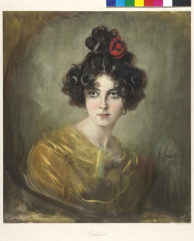 Saharet von Franz Seraph von Lenbach