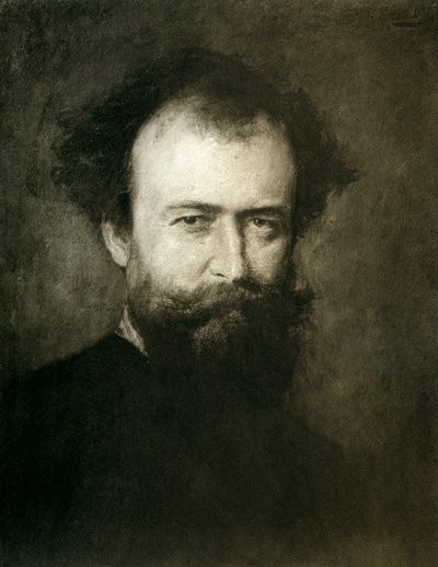 Wilhelm Busch von Franz Seraph von Lenbach