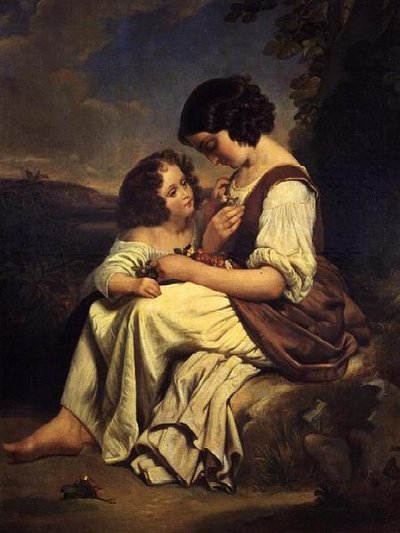 Die Lieblingsblume von Franz Xaver Winterhalter