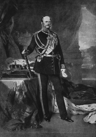 Wilhelm I. von Preußen von Franz Xaver after Winterhalter