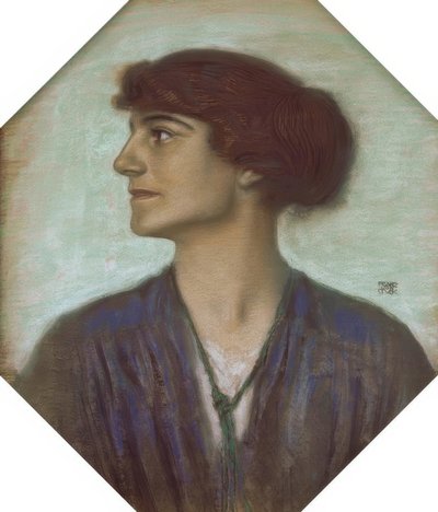 Bildnis einer Dame von Franz von Stuck